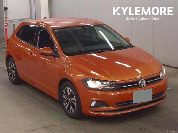 Volkswagen Polo Hatchback, Petrol, 2018, Orange