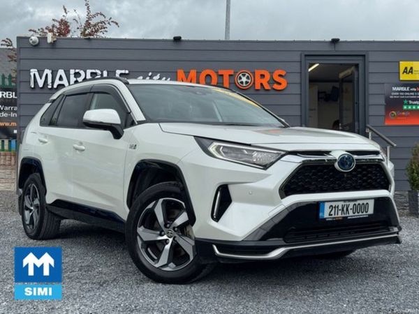 Toyota RAV4 Estate, Petrol Plug-in Hybrid, 2021, White