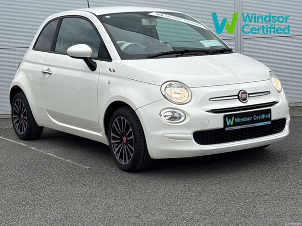 Fiat 500 Hatchback, Petrol, 2019, White