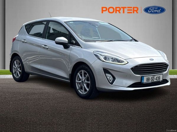 Ford Fiesta Hatchback, Petrol, 2018, Silver