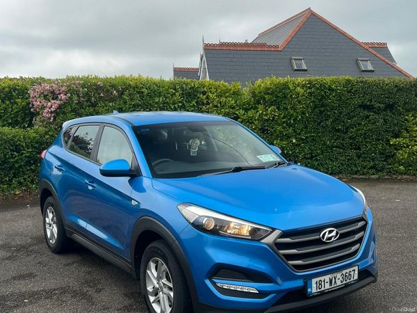 Hyundai Tucson SUV, Diesel, 2018, Blue