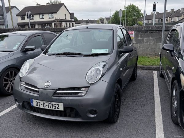 Nissan Micra Hatchback, Petrol, 2007, Grey