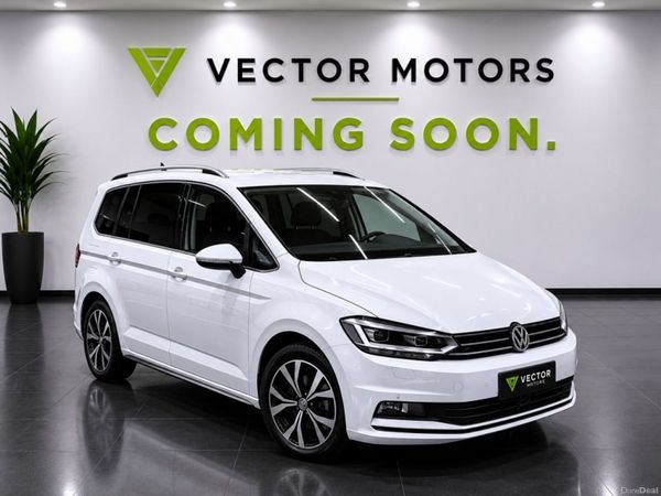 Volkswagen Touran MPV, Diesel, 2019, White