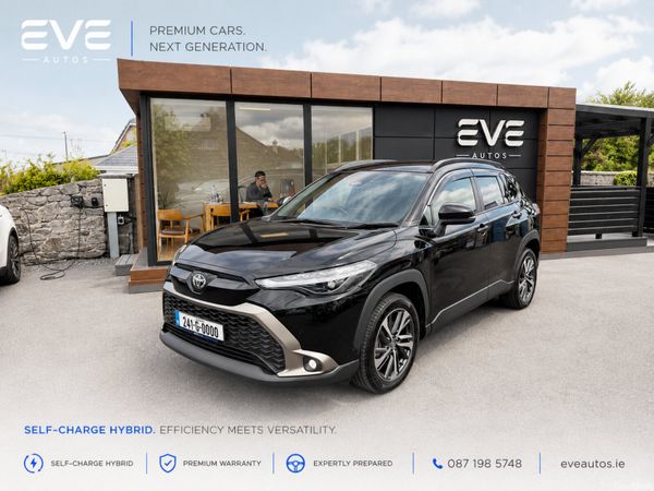 Toyota Corolla Cross Hatchback, Petrol Hybrid, 2024, Black