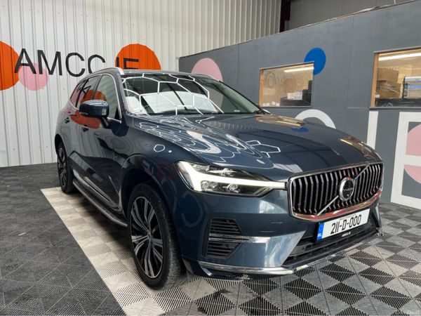 Volvo XC60 SUV, Petrol Plug-in Hybrid, 2021, Blue