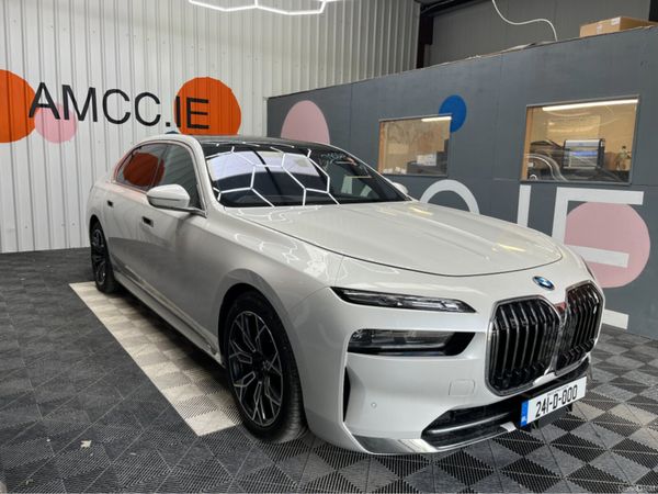 BMW i7 Saloon, Electric, 2024, White