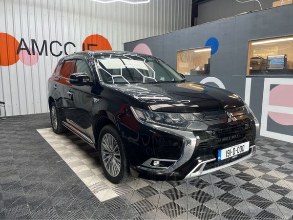 Mitsubishi Outlander SUV, Petrol Plug-in Hybrid, 2019, Black