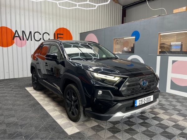 Toyota RAV4 SUV, Petrol Hybrid, 2023, Black