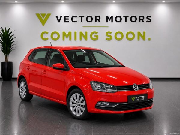 Volkswagen Polo Hatchback, Petrol, 2017, Red