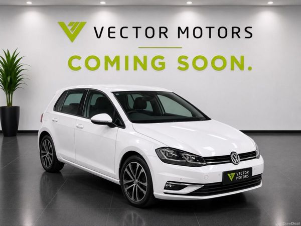 Volkswagen Golf Hatchback, Diesel, 2019, White
