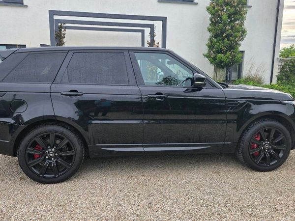 Land Rover Range Rover Sport SUV, Petrol Plug-in Hybrid, 2021, Black