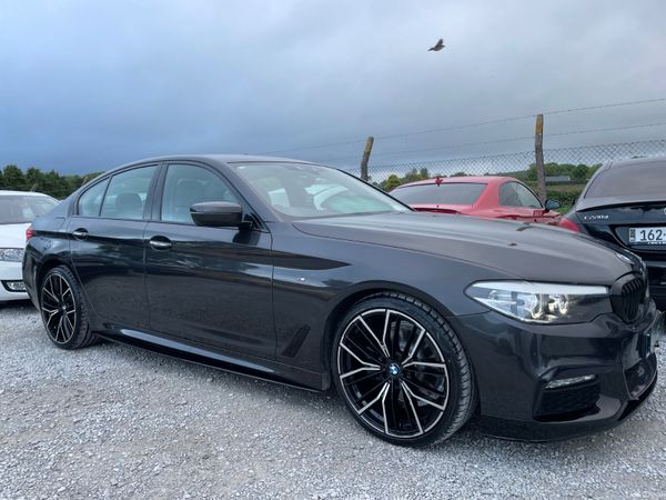 BMW 5-Series Saloon, Diesel, 2018, Grey