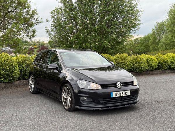 Volkswagen Golf Hatchback, Diesel, 2017, Black