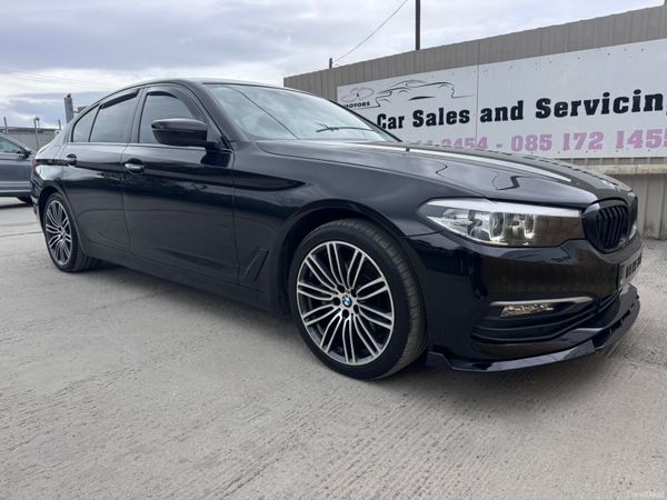 BMW 5-Series Saloon, Diesel, 2018, Black
