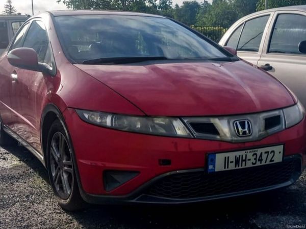 Honda Civic Hatchback, Petrol, 2011, Red