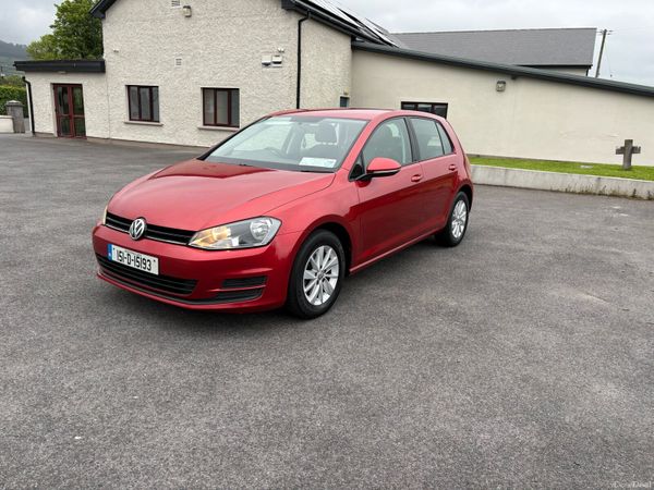 Volkswagen Golf Estate, Diesel, 2015, Red