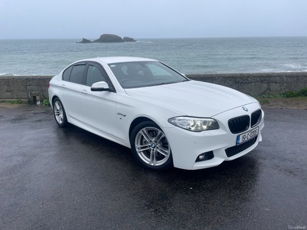 BMW 5-Series Saloon, Diesel, 2015, White