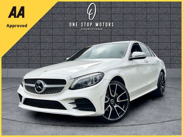 Mercedes-Benz C-Class Saloon, Diesel, 2019, White