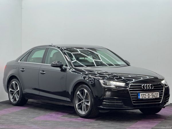 Audi A4 Saloon, Diesel, 2017, Black