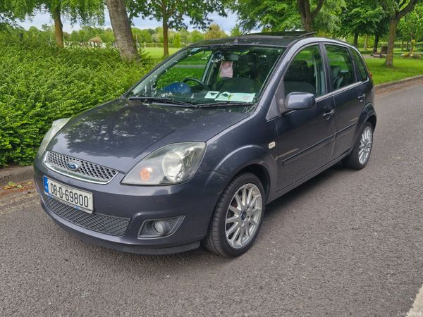 Ford Fiesta Hatchback, Petrol, 2008, Grey