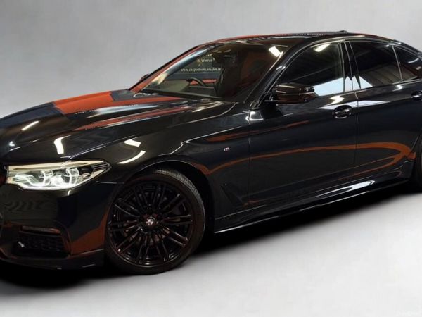 BMW 5-Series Saloon, Diesel, 2018, Black