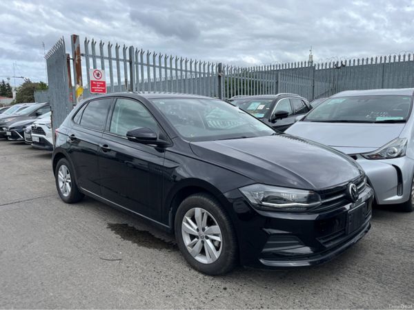 Volkswagen Polo Hatchback, Petrol, 2020, Black