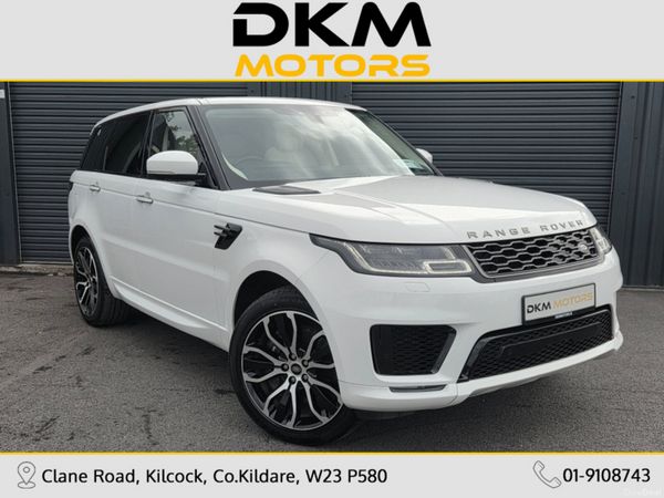 Land Rover Range Rover Sport Estate, Petrol Plug-in Hybrid, 2021, White