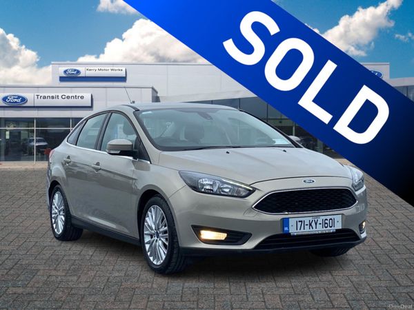 Ford Focus Saloon, Diesel, 2017, Grey