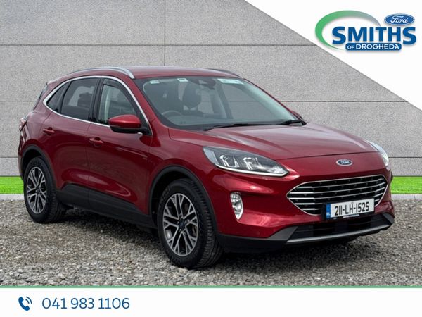 Ford Kuga MPV, Petrol Hybrid, 2021, Red