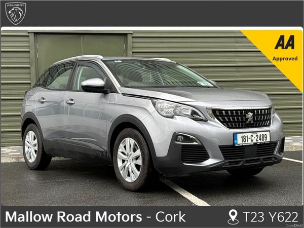 Peugeot 3008 MPV, Petrol, 2018, Grey
