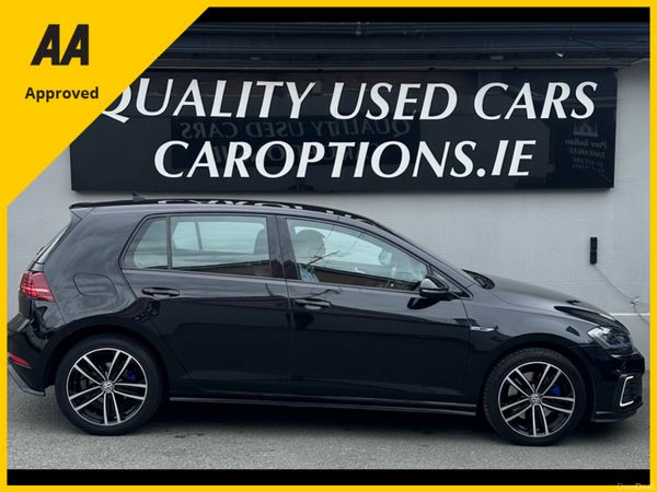 Volkswagen Golf Hatchback, Petrol Plug-in Hybrid, 2017, Black