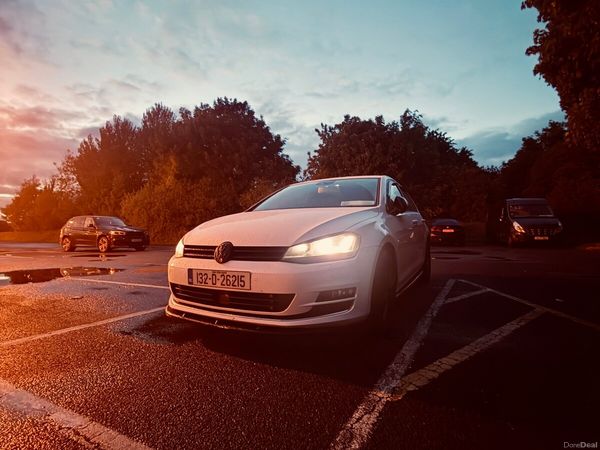 Volkswagen Golf Hatchback, Petrol, 2013, White