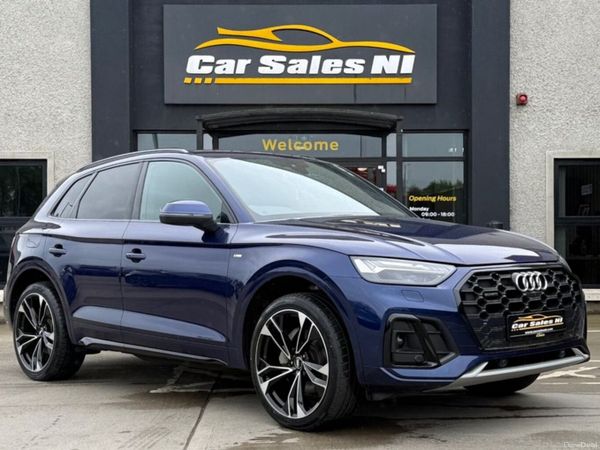 Audi Q5 SUV, Diesel Hybrid, 2023, Blue