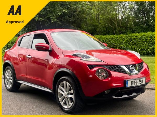 Nissan Juke SUV, Petrol, 2018, Red