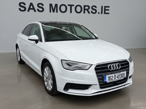 Audi A3 Saloon, Petrol, 2016, White