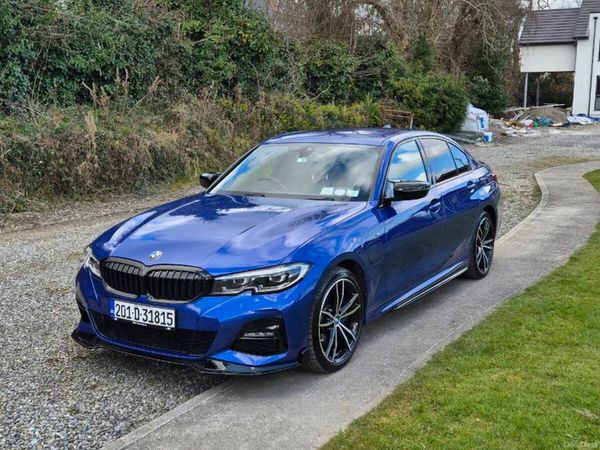 BMW 3-Series Saloon, Petrol Plug-in Hybrid, 2020, Blue