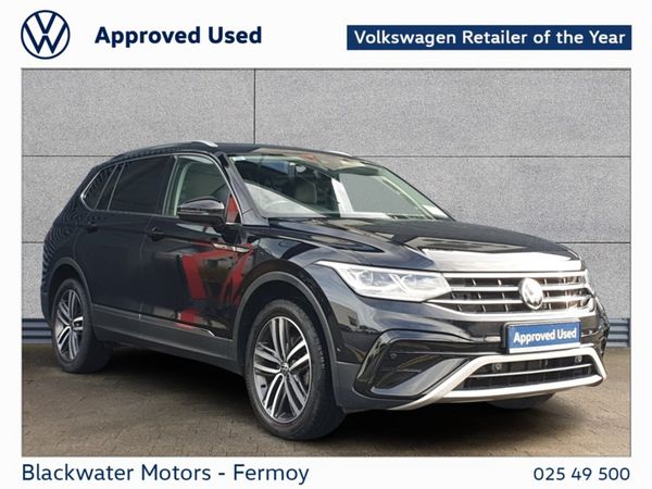 Volkswagen Tiguan Allspace SUV, Diesel, 2024, Black