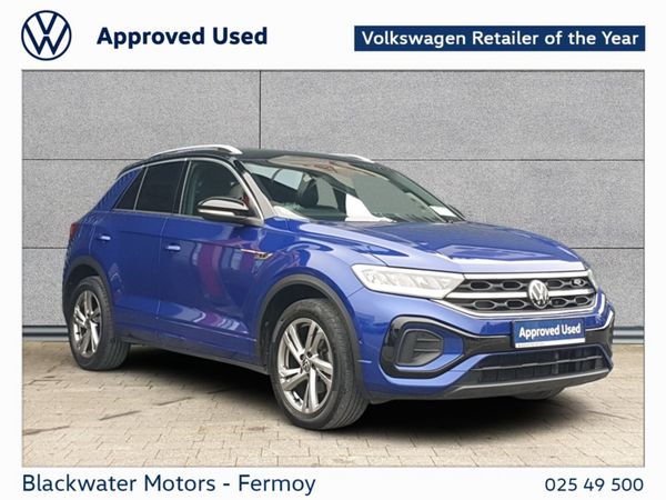 Volkswagen T-Roc SUV, Petrol, 2023, Black