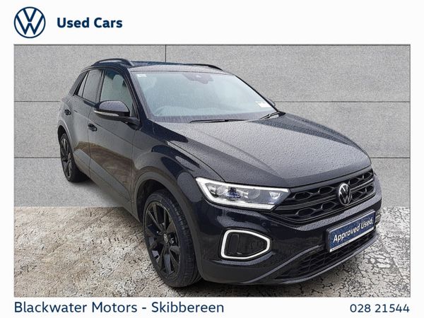 Volkswagen T-Roc Hatchback, Petrol, 2023, Black