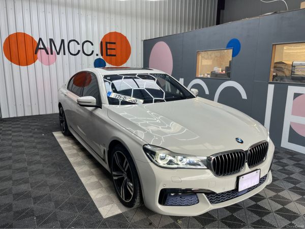 BMW 7-Series Saloon, Petrol Plug-in Hybrid, 2017, White