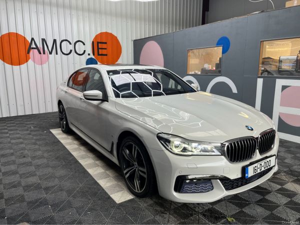 BMW 7-Series Saloon, Petrol Plug-in Hybrid, 2016, White