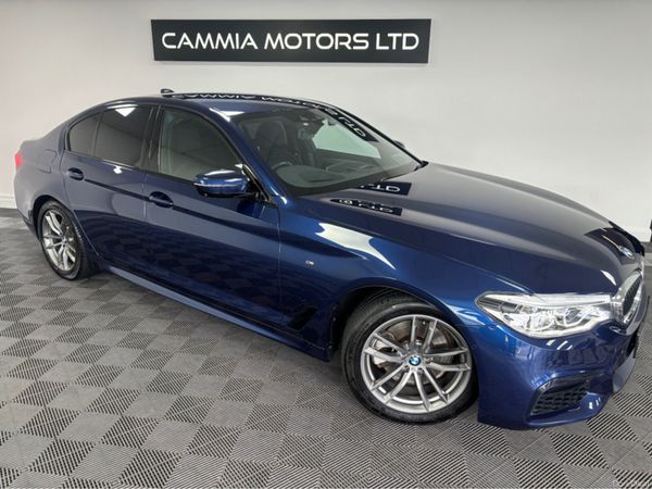 BMW 5-Series Saloon, Diesel, 2020, Blue