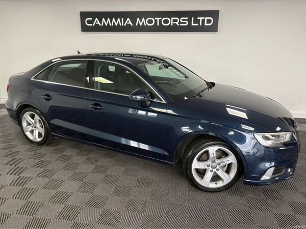 Audi A3 Saloon, Petrol, 2017, Blue