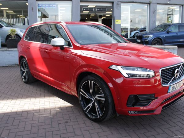Volvo XC90 MPV, Petrol, 2018, Red