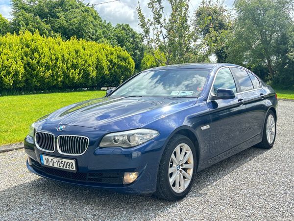 BMW 5-Series Saloon, Diesel, 2010, Blue