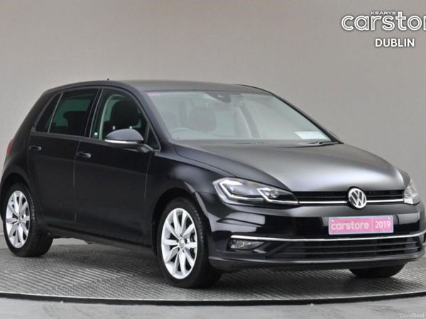 Volkswagen Golf Hatchback, Petrol, 2019, Black