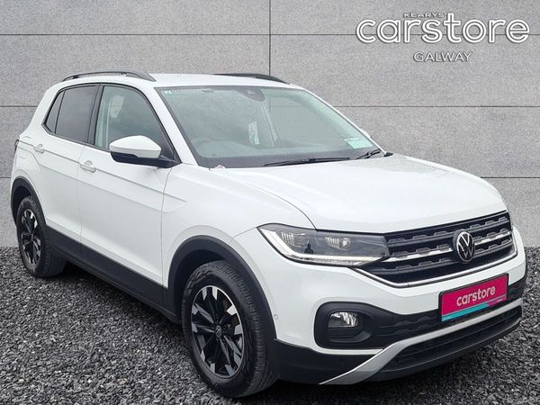 Volkswagen T-Cross SUV, Petrol, 2021, White
