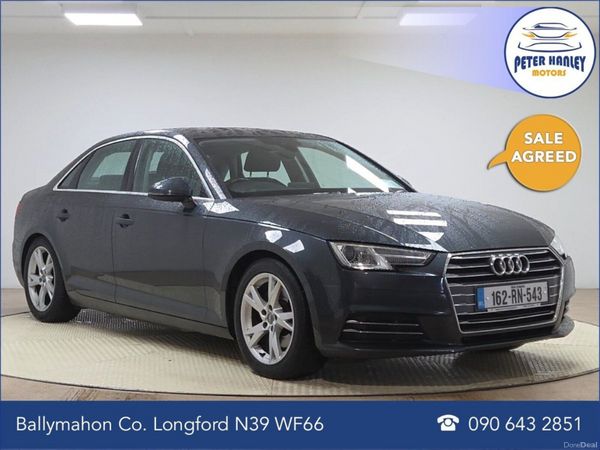 Audi A4 Saloon, Diesel, 2016, Grey