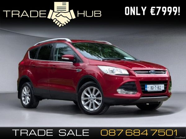 Ford Kuga SUV, Diesel, 2016, Red