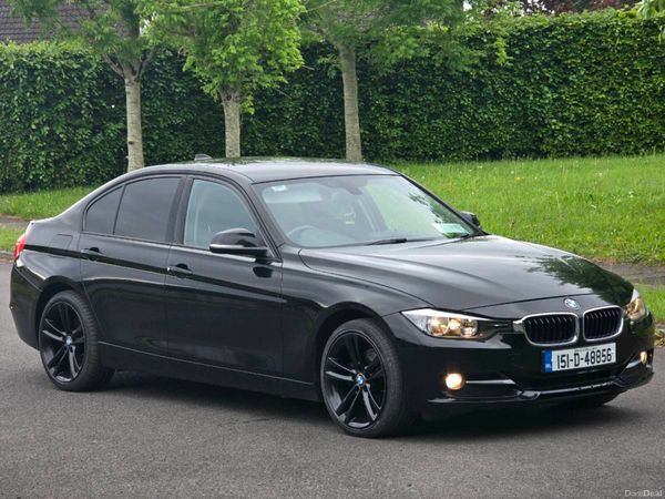 BMW 3-Series Saloon, Diesel, 2015, Black